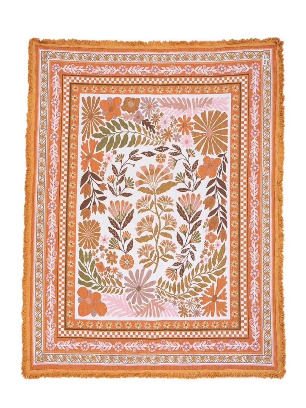 Salty Aura Dahlia Tapestry